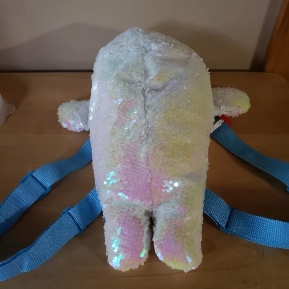 Ty Beanie Icy seal Iridescent sequins backpack - Picture 4 of 10